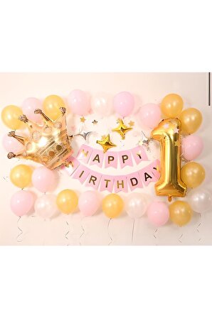 Happy Birthday Balon Seti- Doğum Günü Balon Seti