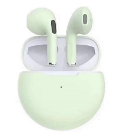 Earphones Air 12 TWS Bluetooth Kulaklık Yeşil