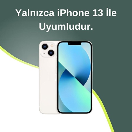 iPhone 13 Uyumlu Lux Işıltılı İnci Charmlı Kalpli Kılıf