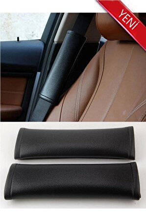 Hyundai H100 için yastık ve kemer kılıfı - siyah deri - set