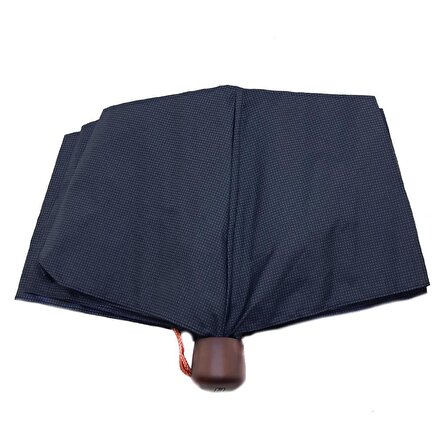 Snotline-April Erkek Şemsiye Manuel Açılır-Kapanır 85 Cm Çap Kapalı 23 cm Çanta Boy Siyah Renk