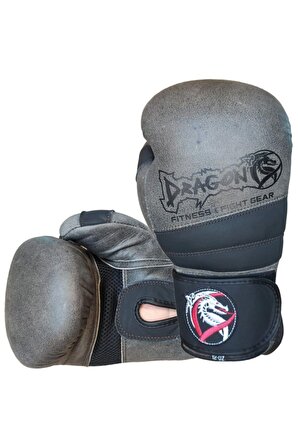 Antique Deri Kick Boks Eldiveni