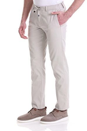 Taş Dinamik Fit Desenli Pamuklu Yandan Cepli Jogger Kanvas Pantolon | 33
