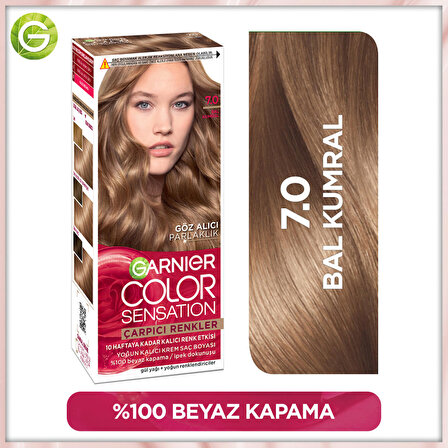 Garnıer Çarpıcı Renkler Krem Saç Boyası   7.0 Bal Kumral