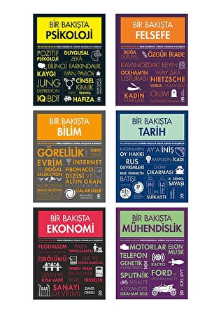 Nova Bir Bakışta Seti (6 Kitap Takım)