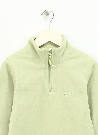 Helly Hansen Düz Açık Yeşil Erkek Çocuk Polar Üst HH..14001 JUNIOR RIDER 1/2 ZIP