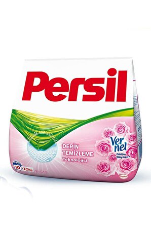 Persil Komple Temizlik Gül Parfümlü Beyazlar İçin Toz Çamaşır Deterjanı 1.5 kg 10 Yıkama