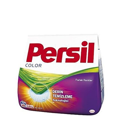 Persil Derin Temizleme Plus Parfümlü Renkliler İçin Toz Çamaşır Deterjanı 1.5 kg 10 Yıkama