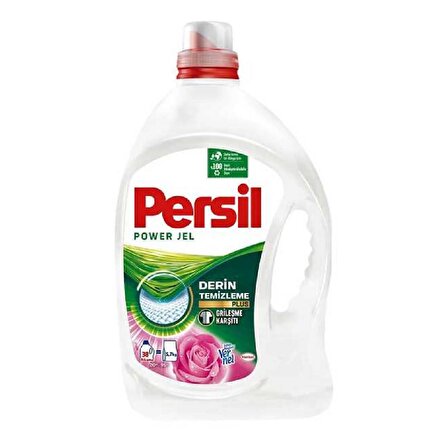 Persil Leke Karşıtı & Gül Kokulu Beyazlar için Sıvı Deterjan 20 Yıkama 2.47 lt
