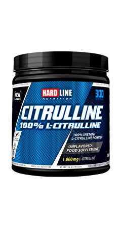 Hardline Nutrition Citrulline Powder 300g 300 Servis Saf Aromasız