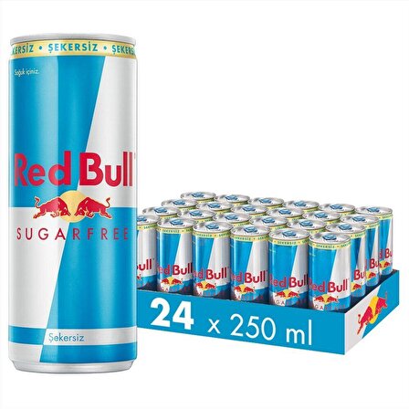 Red Bull Şekersiz Enerji İçeceği 250 ml 24lü
