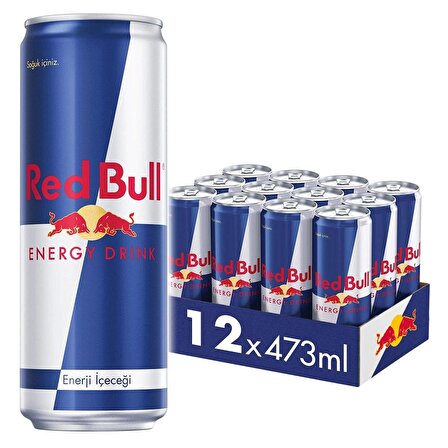 Red Bull Enerji İçeceği 473 ml 12 li