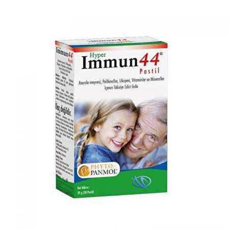 Hyper Immun 44 Pastil 30 Adet