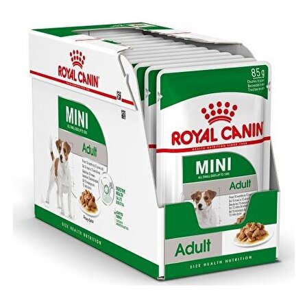 Royal Canin Mini Adult Pounch Köpek Konserve Maması 85 Gr 12 Adet