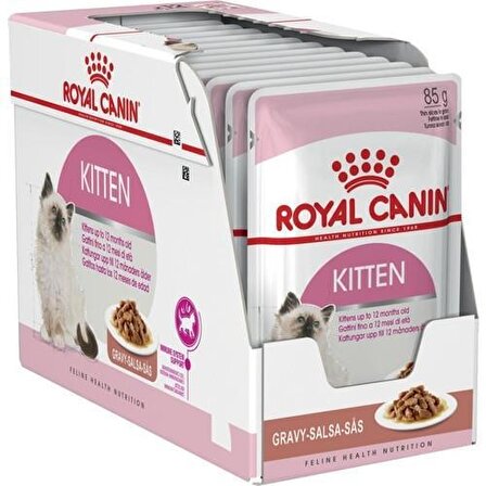 Royal Canin Kitten Gravy Jöle Yavru Kedi Konservesi 85 Gr.x12 Adet