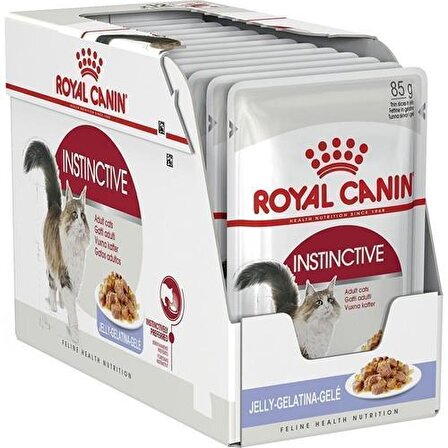 Royal Canin İnstinctive Jelly Pouch Kedi Konserve Maması 85 Gr 12 Adet