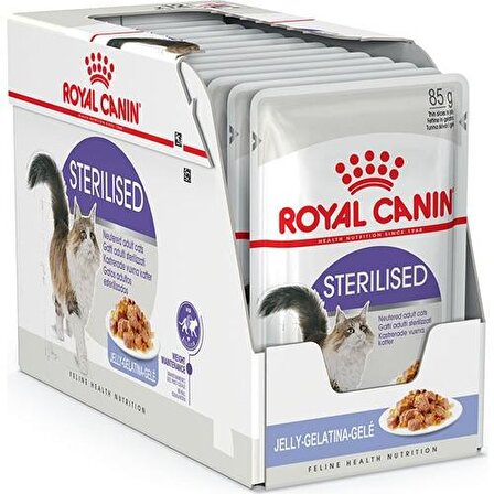 Royal Canin Sterilised Jelly Jöle Kısır Kedi Konservesi 85 Gr.x12 Adet