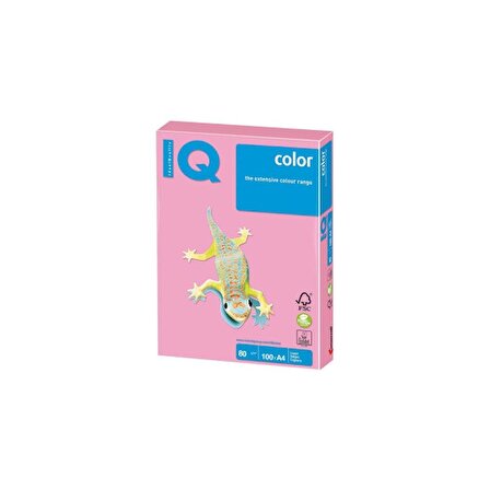 Mondi IQ Color Renkli Fotokopi Kağıdı A4 80 Gr Fosforlu Pembe