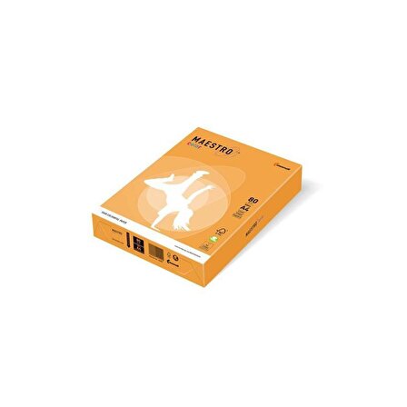 Mondi Iq Renkli Kağıt A4 80Gr/500 Neon Orange