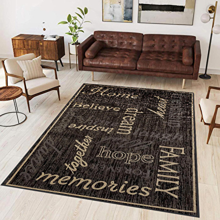 Dijital Baskı Yıkanabilir Kaymaz Taban Salon Halısı Ve Yolluk RVG1729