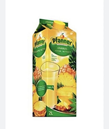 Pfanner Ananas Aromalı Meyve Suyu 2 lt