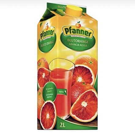 Pfanner Kan Portakalı Aromalı Meyve Suyu 2 lt