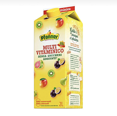 Pfanner Vitaminico Karışık Meyve Suyu 2 lt