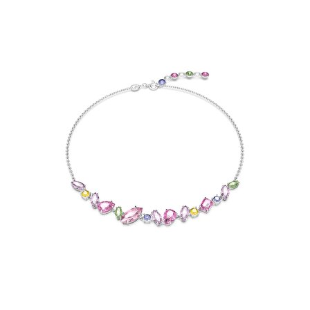 5658398 Swarovski Kolye Gema:Necklace Mini Frontal Pink/Rhs