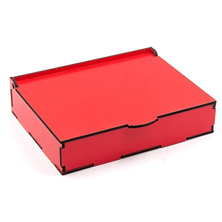 Sevdiklerinize Özel Kırmızı Ahşap Hediye Kutusunda 24 Adet Hobby Mini ( Canım Babam Yazılı )