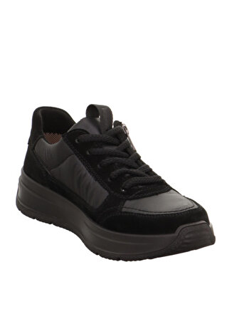 Legero Siyah Kadın Süet Sneaker 2-000239-0200
