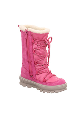 Superfit Pembe Kız Çocuk Gore-Tex Süet + Tekstil Çizme FLAVIA 1-000223-5500-2