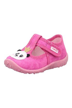 Superfit Kız Çocuk Ev Ayakkabısı Pembe Panda
