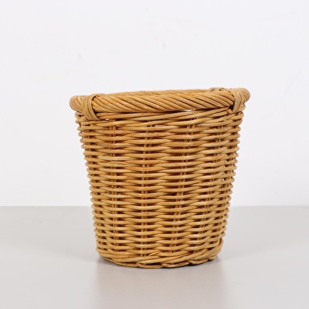 Dekoratif Kaşıklık, Rattan Hasır Kaşıklık , Tezgah Üstü, Hasır Çok Amaçlı, Masaüstü Kalemlik 16x15