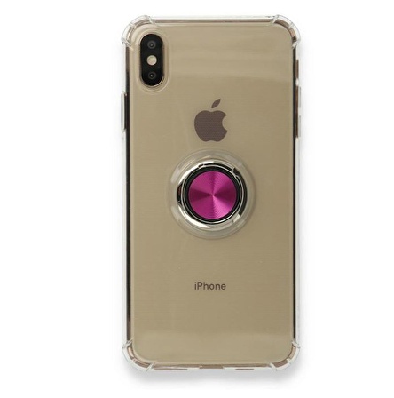 iPhone X Kılıf Gros Yüzüklü Silikon