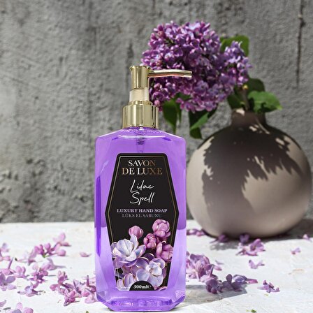 Savon De Luxe Luxury Floral Lilac Spell Sıvı Sabun 500 ml x 3 Adet