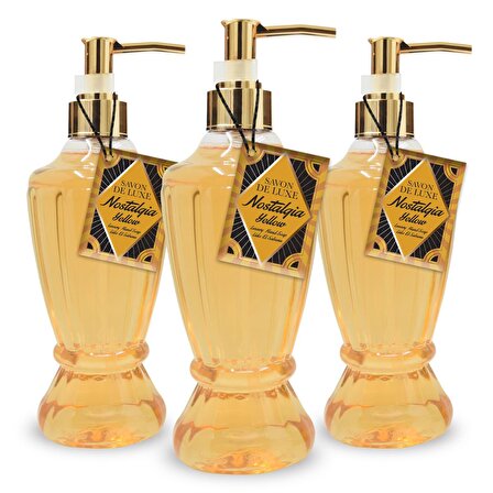 Savon De Luxe Nostalgia Yellow Luxury Sıvı Sabun 500 ml x 3 Adet