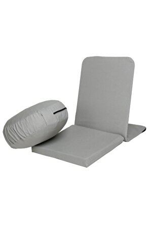 Meditasyon Sandalyesi Backjack Destekli Yer Minderi + Meditasyon Minderi Ikili Set