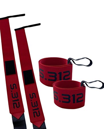 Wrist Wraps 2'li Paket - Halter, Crossfit, Power Lifting Bilek Bandajı 50x5 Cm