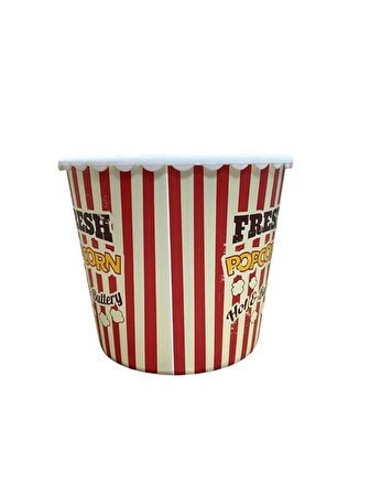 Popcorn, Cips, Mısır Kovası, Plastik Büyük Boy Popcorn, Cips Kovası