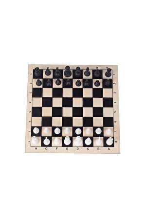 Ahşap Satranç Akıl Ve Zeka Oyunu