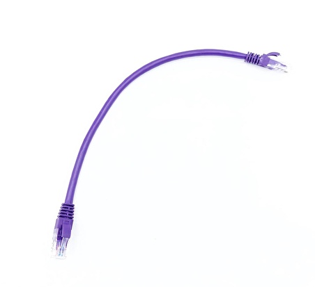 PATCH CORD UTP CAT6 0.3 MT PURPLE