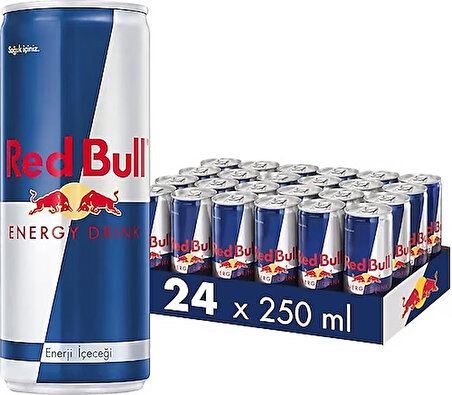 Red Bull 250 ml 24'lü Paket Enerji İçeceği