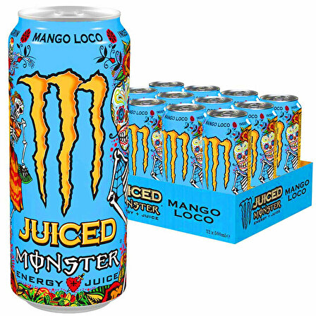 Monster 500Ml Mango Locco 12 Adet
