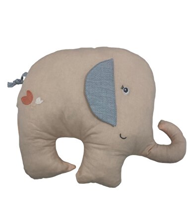 Bibaby Biorganic Chubby Elephant Yastık 72227 Somon