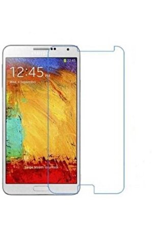 Samsung Galaxy Note 3 Neo ile Uyumlu Ekran Koruyucu Şeffaf Temperli Kırılmaz Cam Ekran Koruyucu