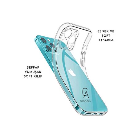 Samsung Galaxy A55 5G Uyumlu Kılıf Şeffaf Temperli Kırılmaz Cam Ekran ve Kamera Lens Koruyucu Seti