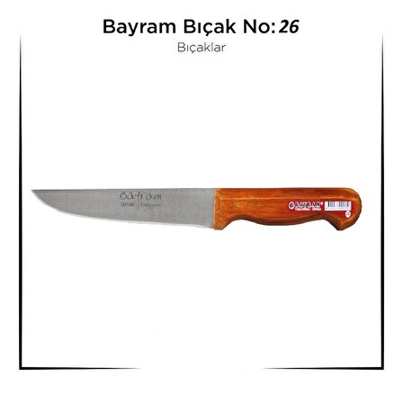Bursa Bıçağı Bayram Kurban Bıçağı Yemek Bıçağı No : 26 (4401)
