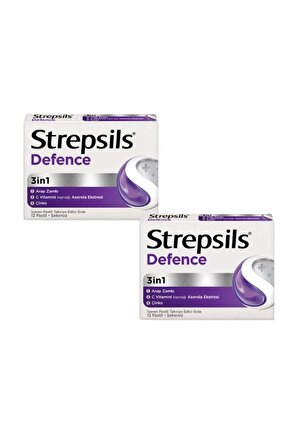 Strepsils Defence 12 Pastil - 2 ADET - SKT:11/2024