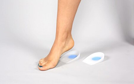 Tam Ortopedik Anatomik Silikon Ayakkabı Topukluk Topuk Dikeni Tabanlık