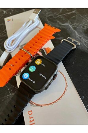 Madepazar Gs8 Ultra Plus Gümüş Akıllı Saat